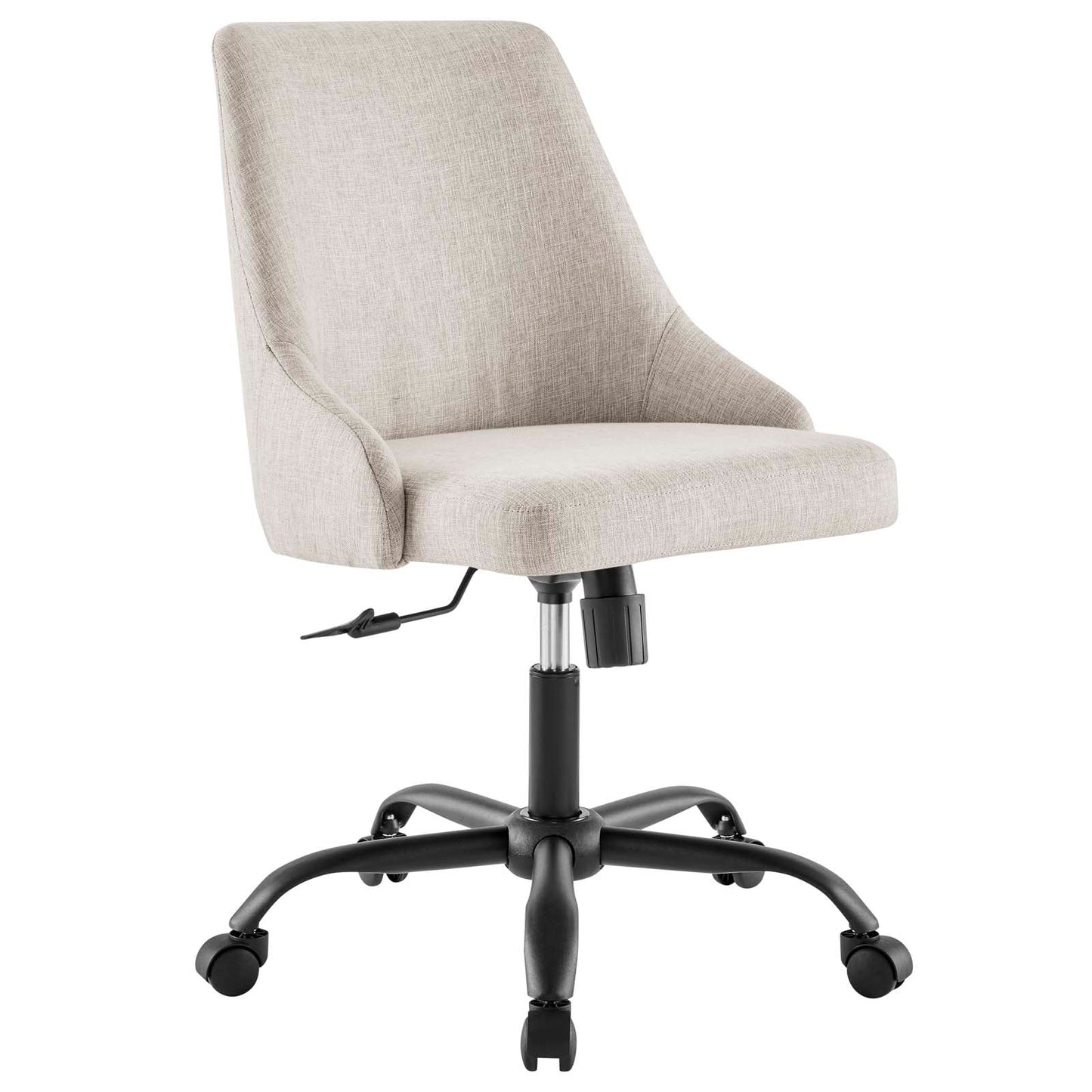 Designate Swivel Vegan Leather Upholstered Office Chair