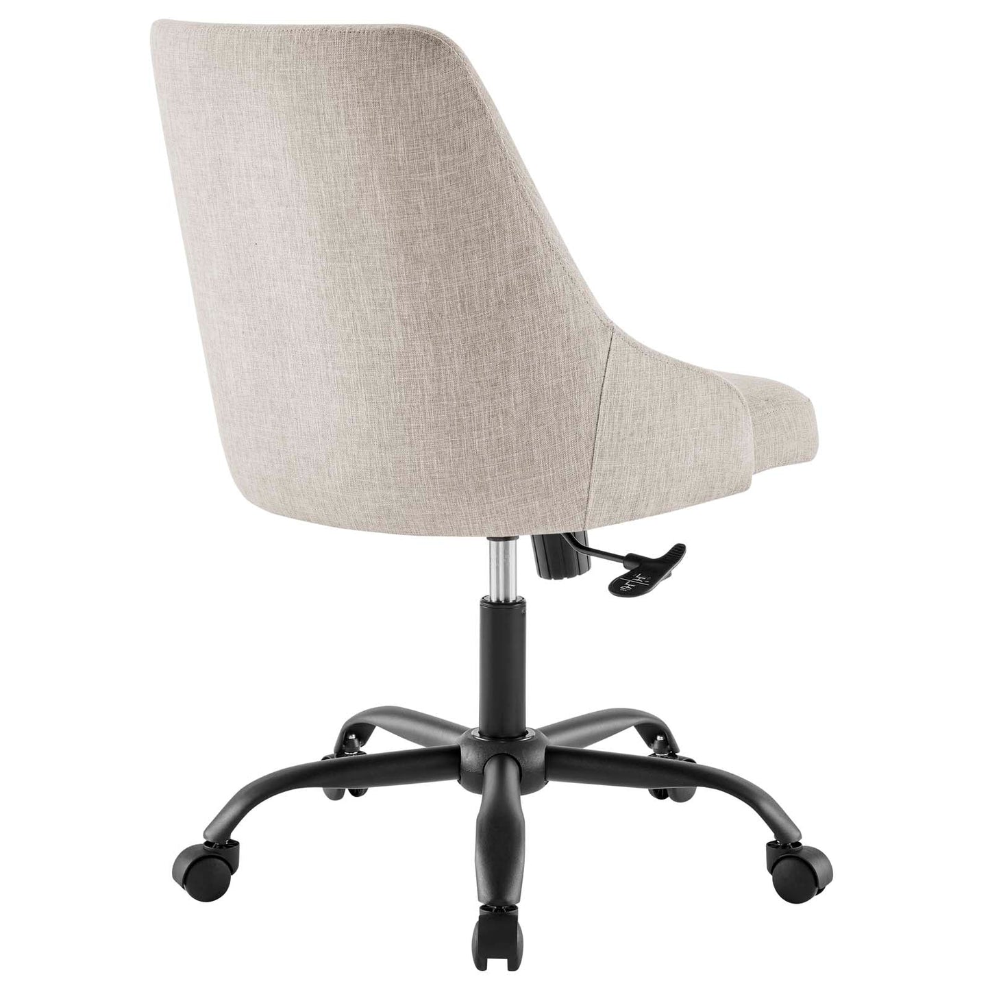 Designate Swivel Vegan Leather Upholstered Office Chair