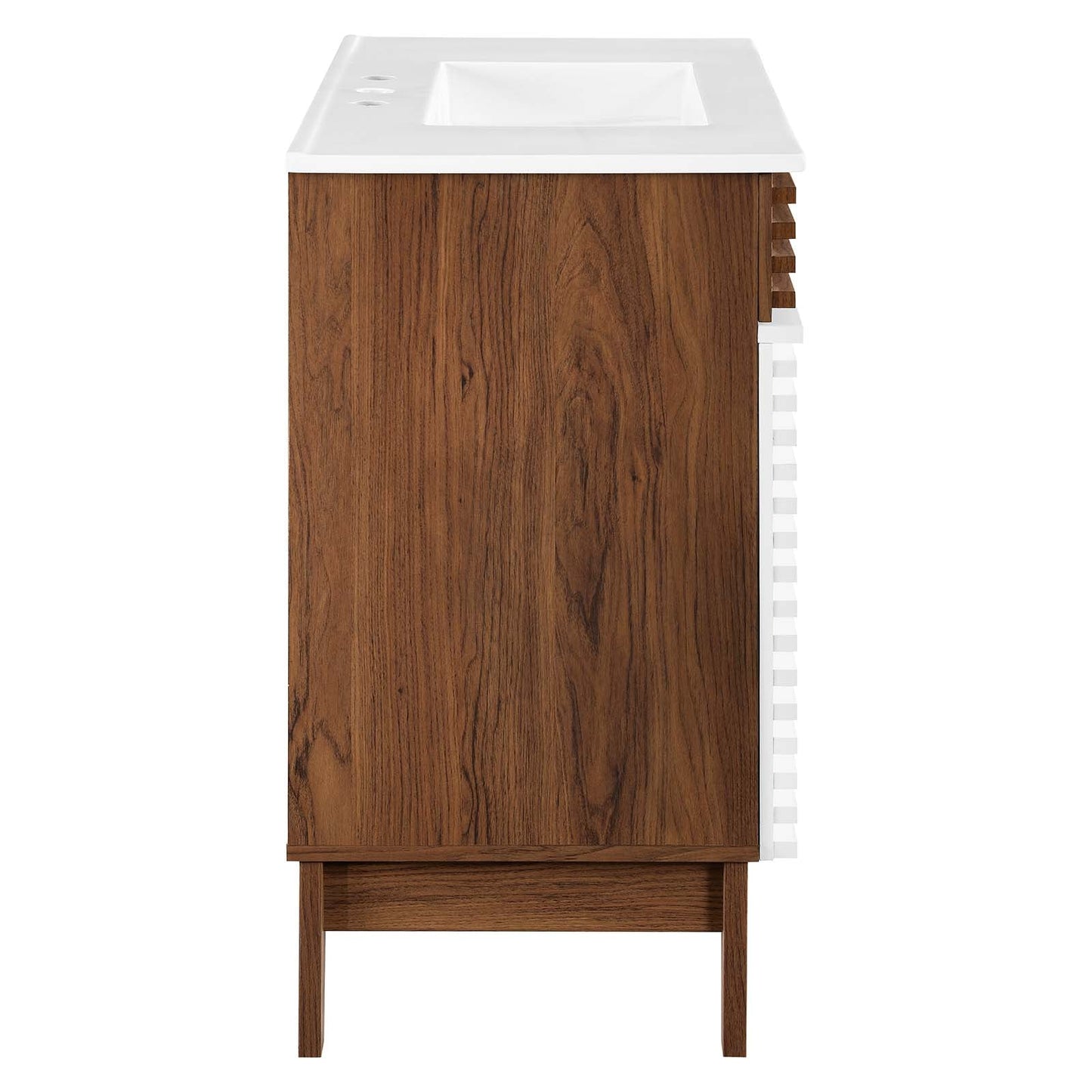 Render 36" Bathroom Vanity White Walnut White EEI-4437-WHI-WAL-WHI