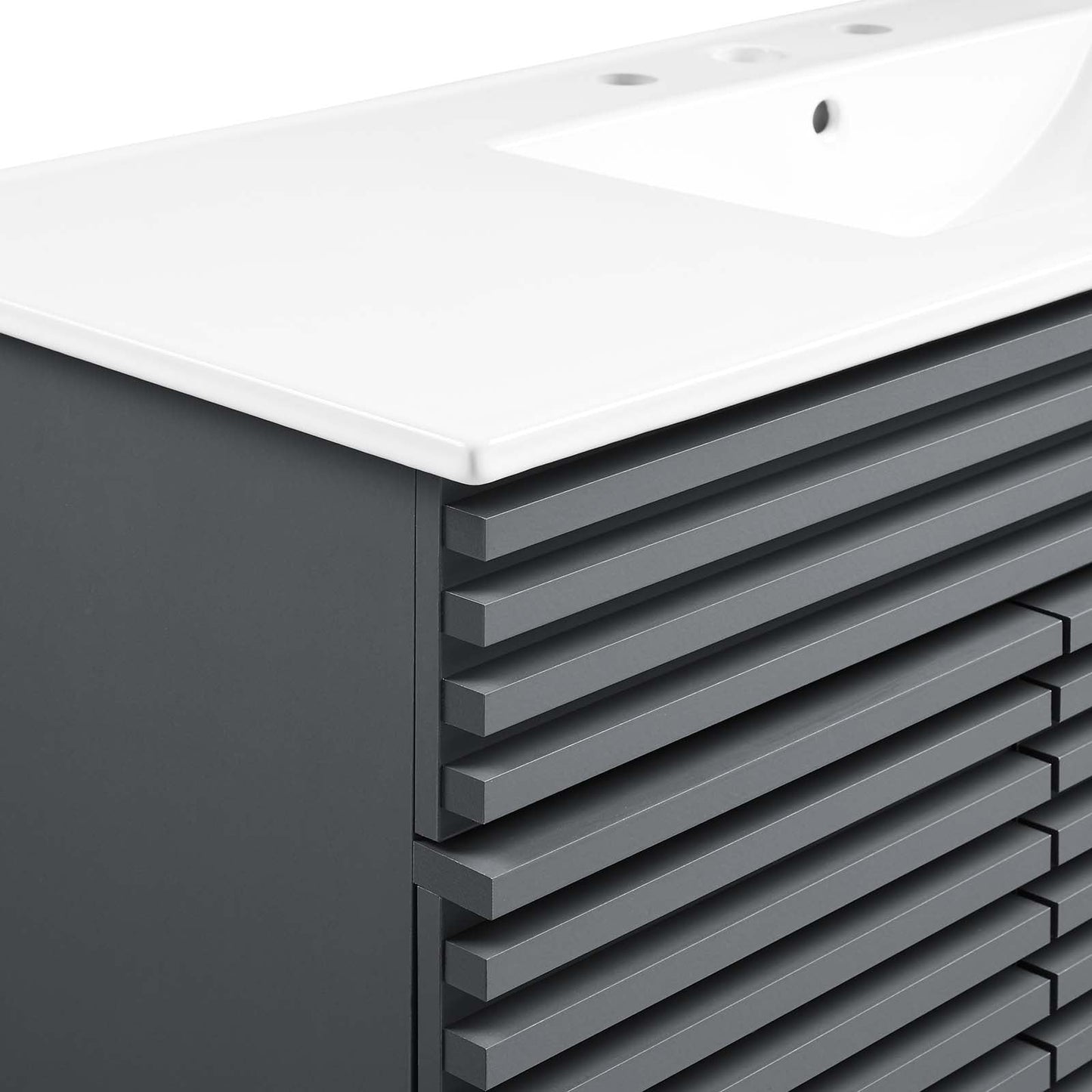 Render 48" Single Sink Bathroom Vanity Gray White EEI-4439-GRY-WHI