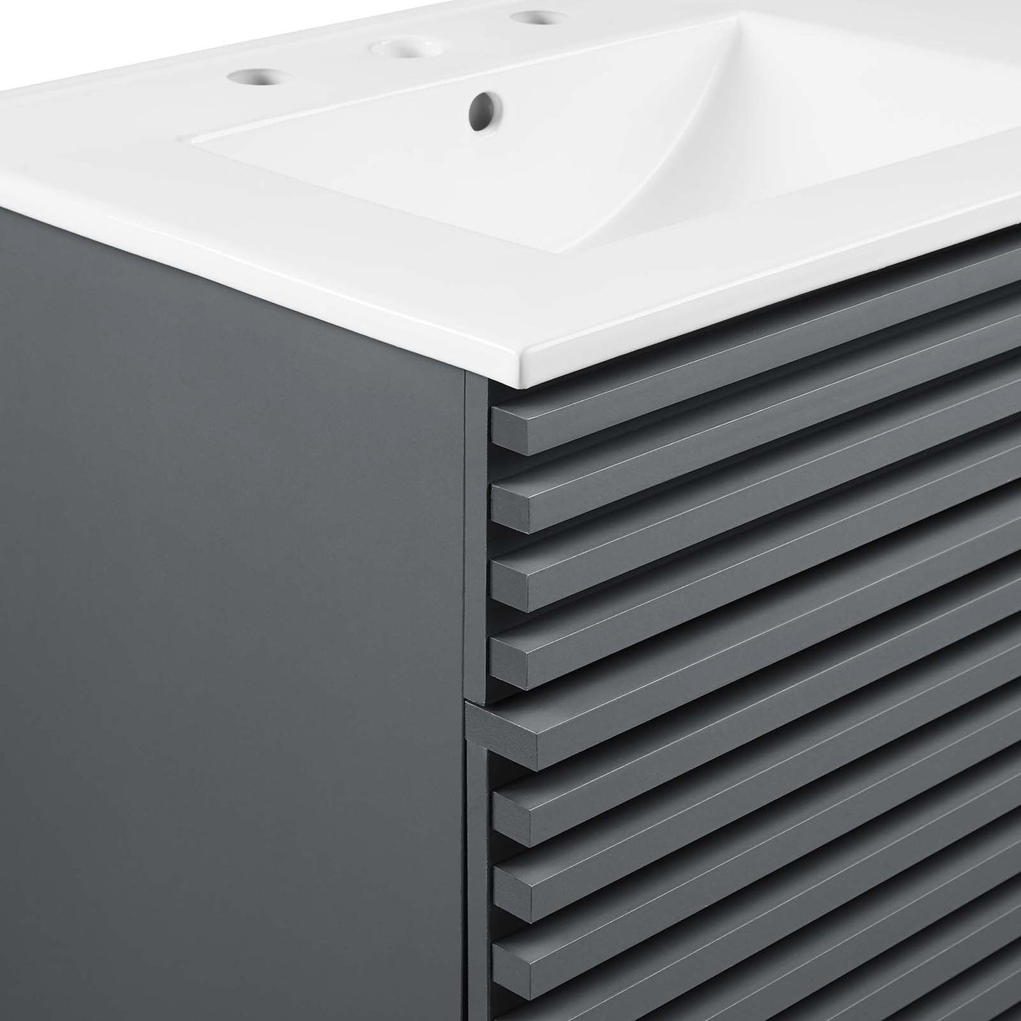 Render 48" Double Sink Bathroom Vanity Gray White EEI-4441-GRY-WHI