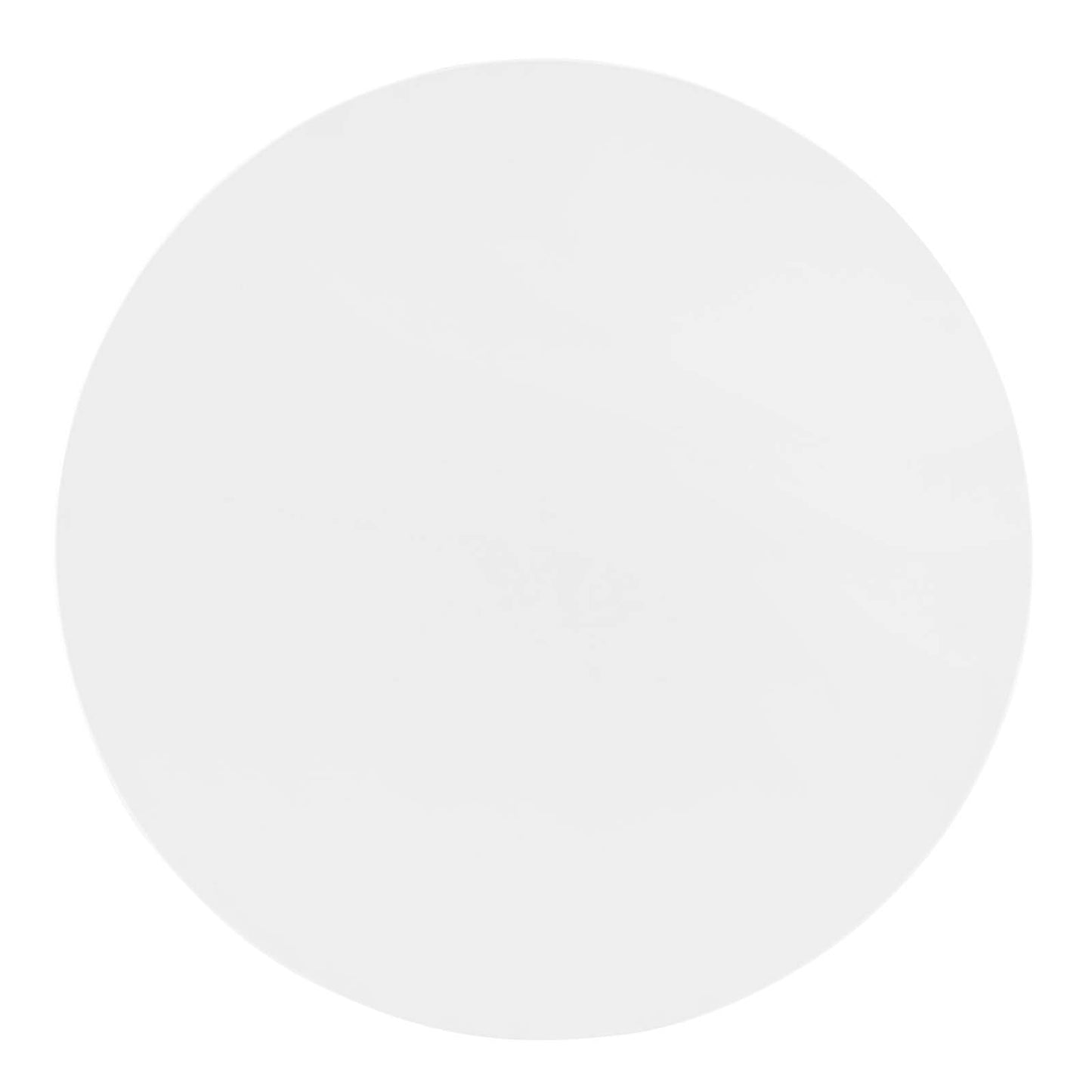 Verne 35" Artificial Marble Dining Table with Gold Base