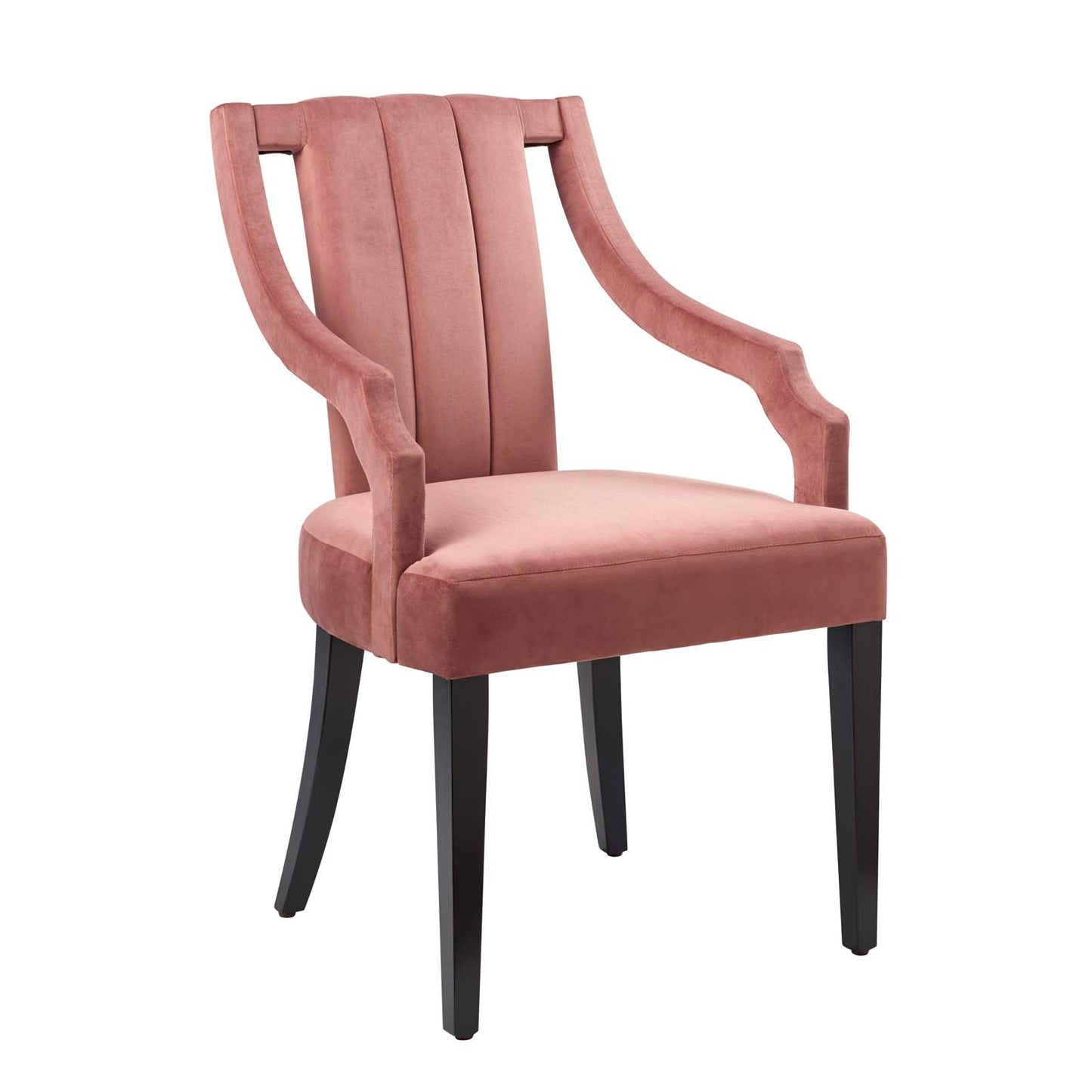 Virtue Performance Velvet Dining Chairs - Set of 2 Dusty Rose EEI-4554-DUS