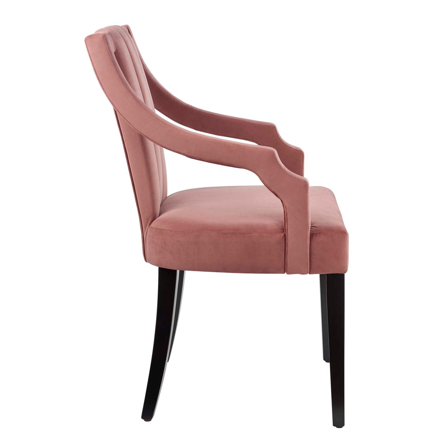 Virtue Performance Velvet Dining Chairs - Set of 2 Dusty Rose EEI-4554-DUS