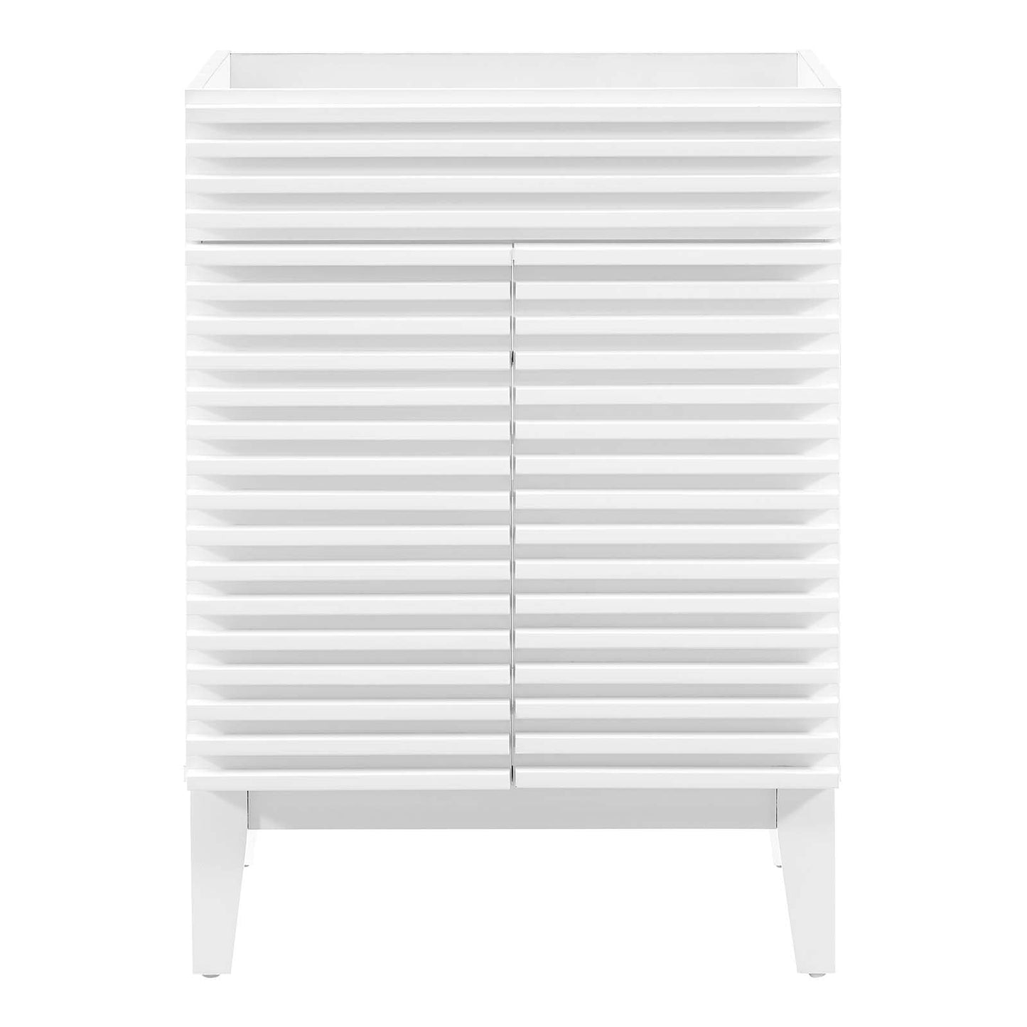 Render Bathroom Vanity Cabinet (Sink Basin Not Included) White EEI-4598-WHI