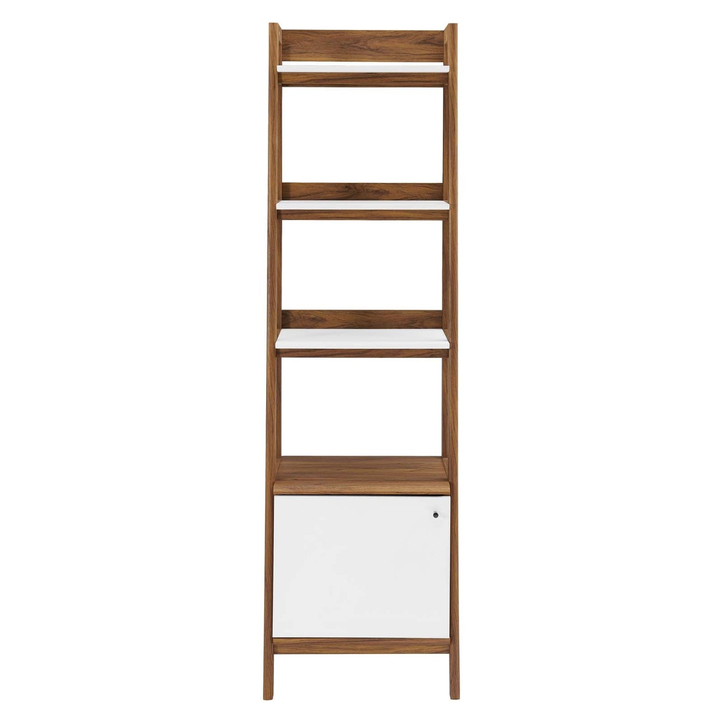 Bixby 21" Bookshelf Walnut White EEI-4655-WAL-WHI