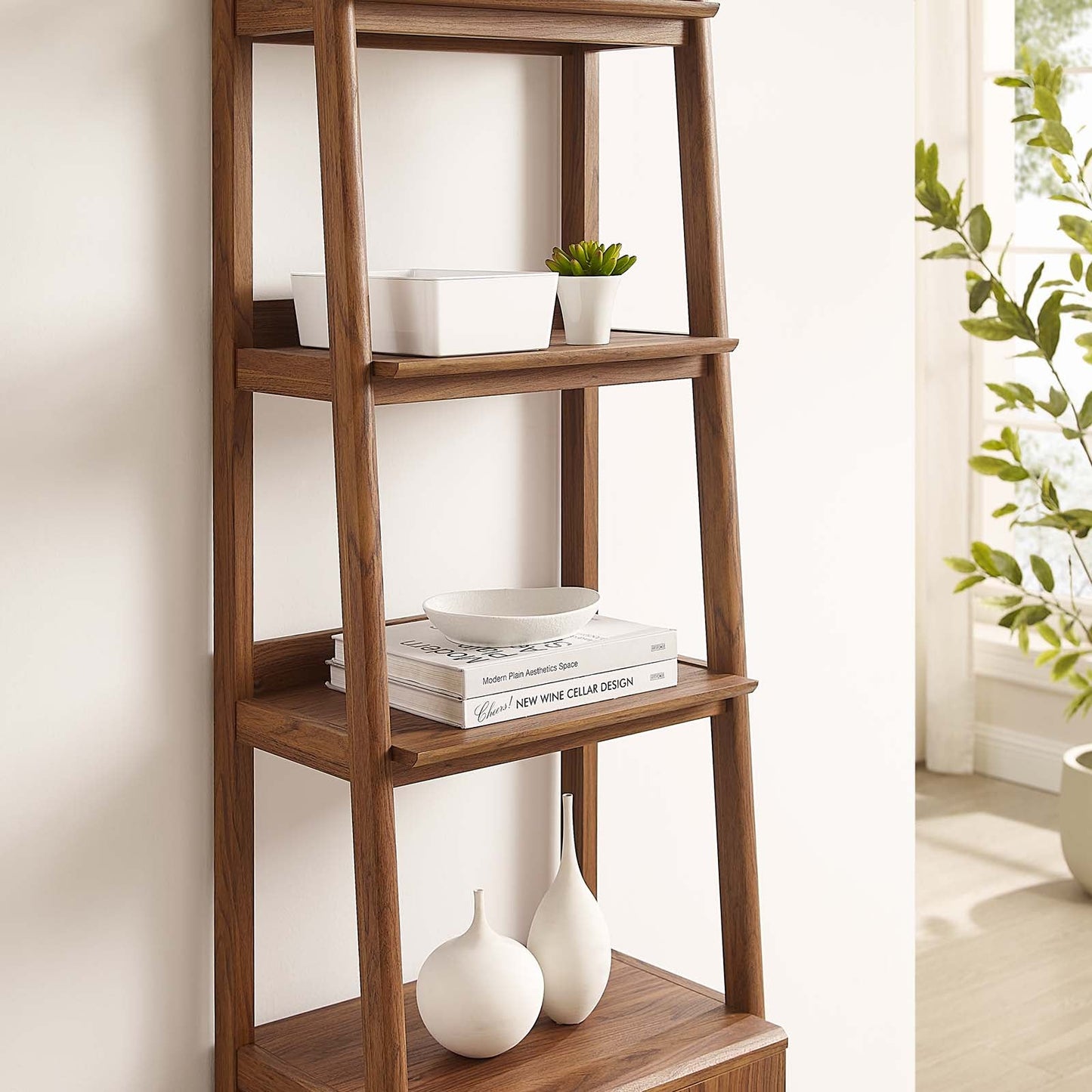 Bixby 21" Bookshelf Walnut EEI-4655-WAL