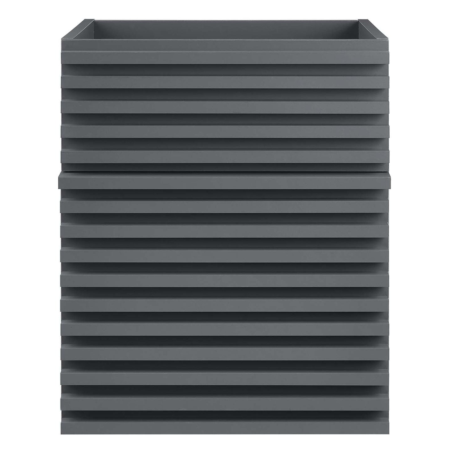 Render 18" Wall-Mount Bathroom Vanity Cabinet (Sink Basin Not Included) Gray EEI-4848-GRY