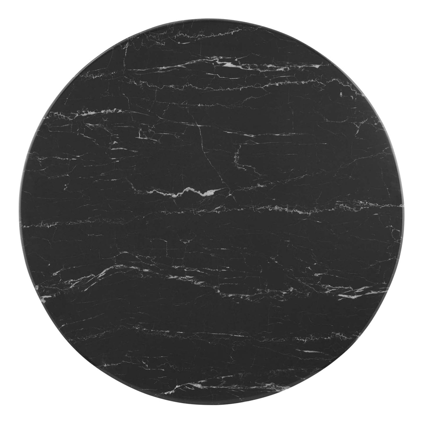 Lippa 28" Artificial Marble & Wood Dining Table Collection