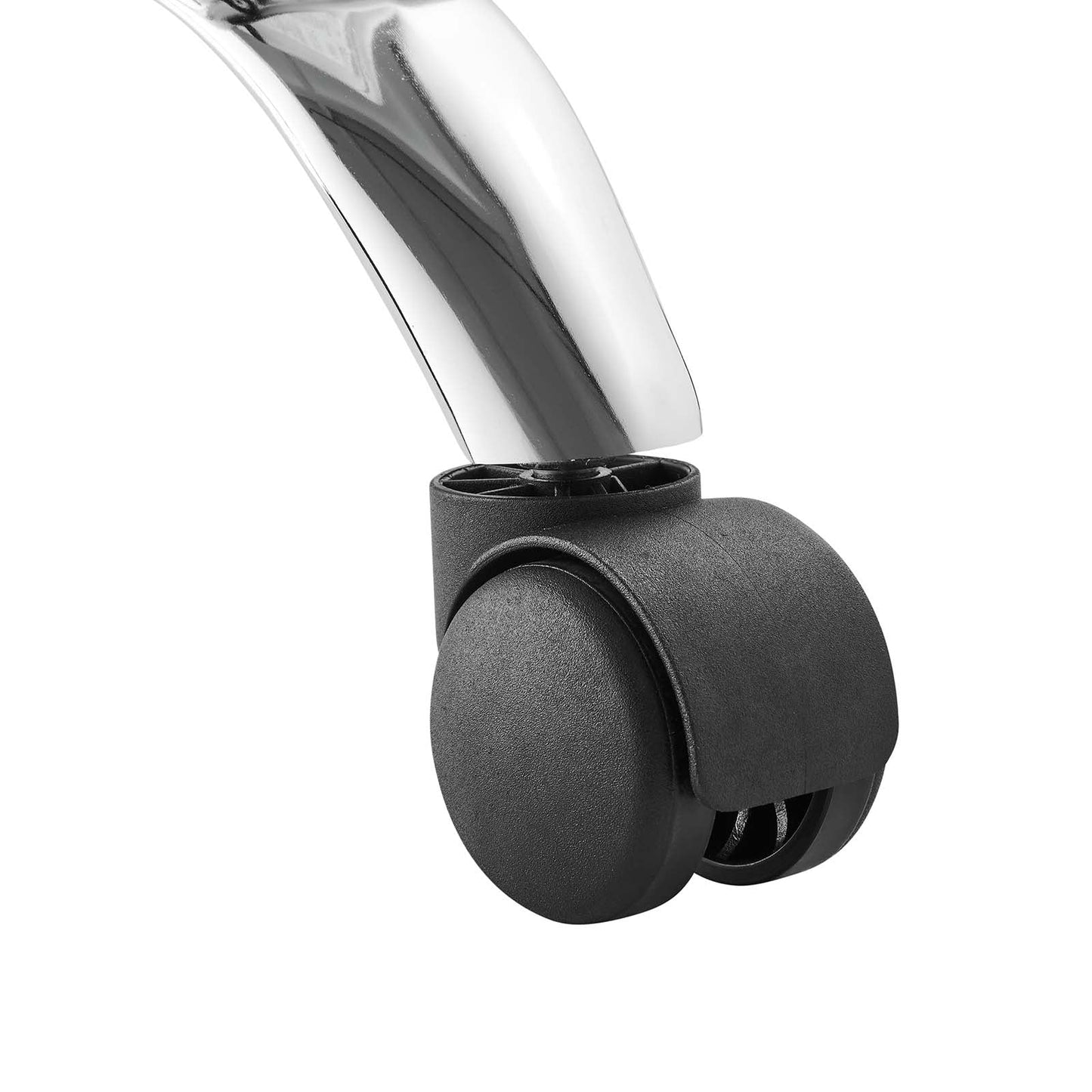 Ripple Armless Mid Back Vinyl and Vegan Leather Office Chair