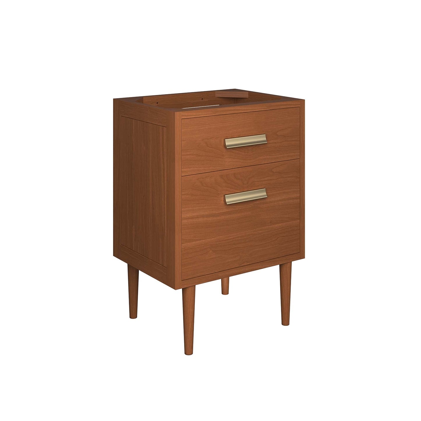 Cassia 24" Teak Wood Bathroom Vanity Cabinet (Sink Basin Not Included) by Modway EEI-5082-NAT