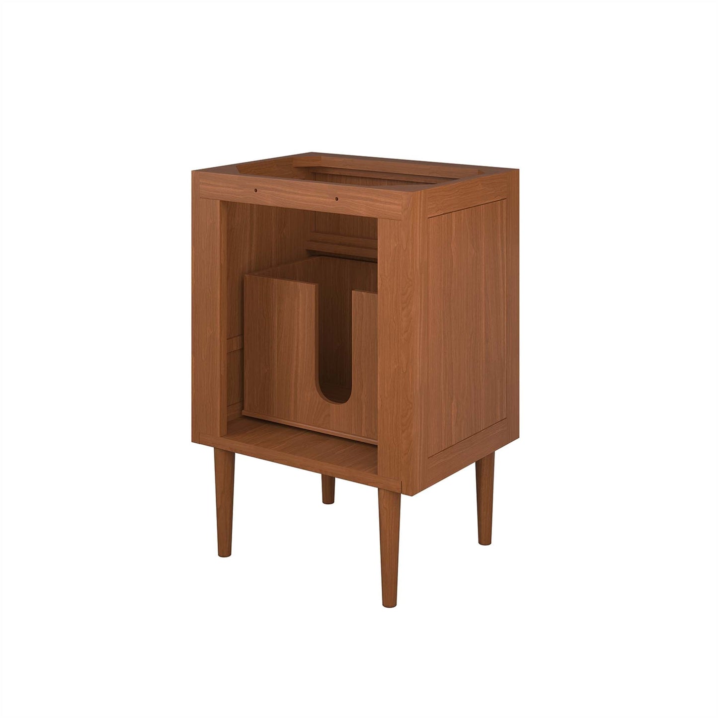 Cassia 24" Teak Wood Bathroom Vanity Cabinet (Sink Basin Not Included) by Modway EEI-5082-NAT
