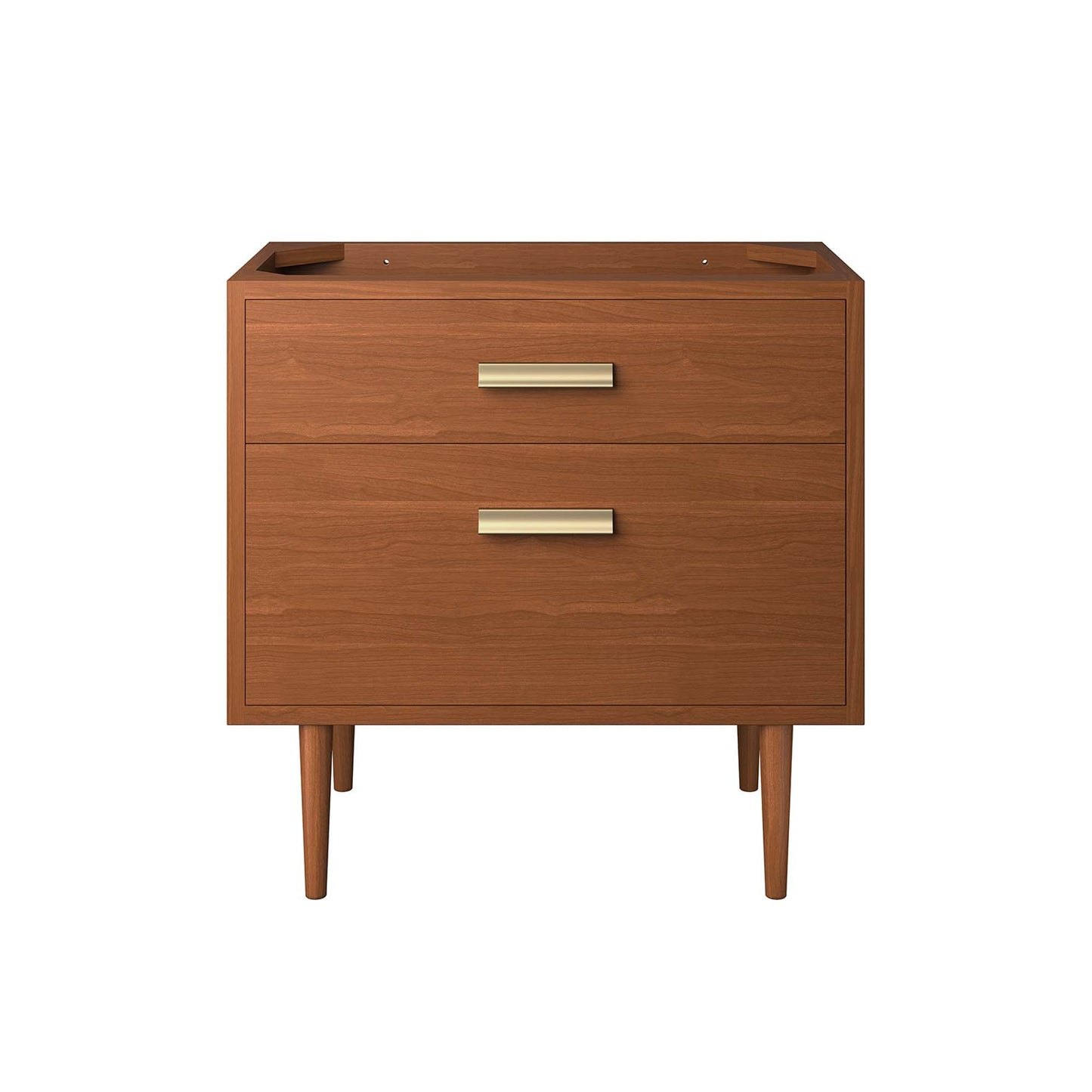 Cassia 36" Teak Wood Bathroom Vanity Cabinet (Sink Basin Not Included) by Modway EEI-5083-NAT
