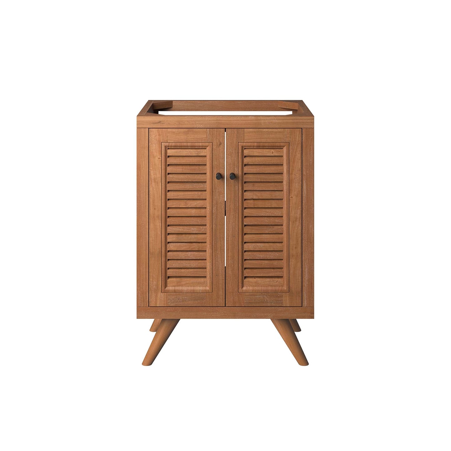 Birdie 24" Teak Wood Bathroom Vanity Cabinet (Sink Basin Not Included) by Modway EEI-5086-NAT