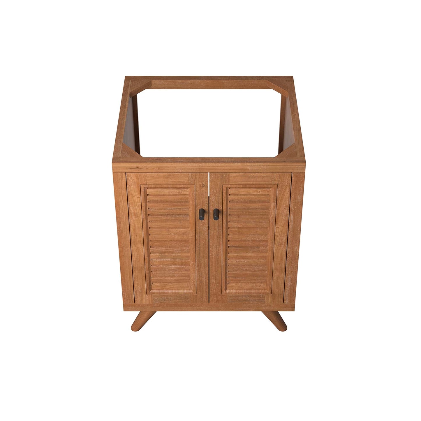 Birdie 24" Teak Wood Bathroom Vanity Cabinet (Sink Basin Not Included) by Modway EEI-5086-NAT