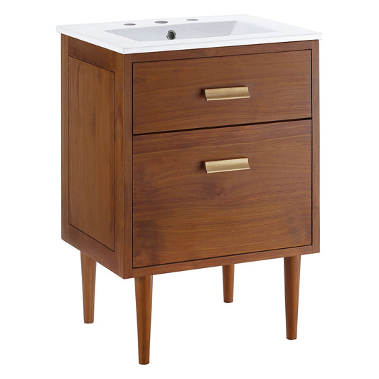 Cassia Bathroom Vanity Natural White