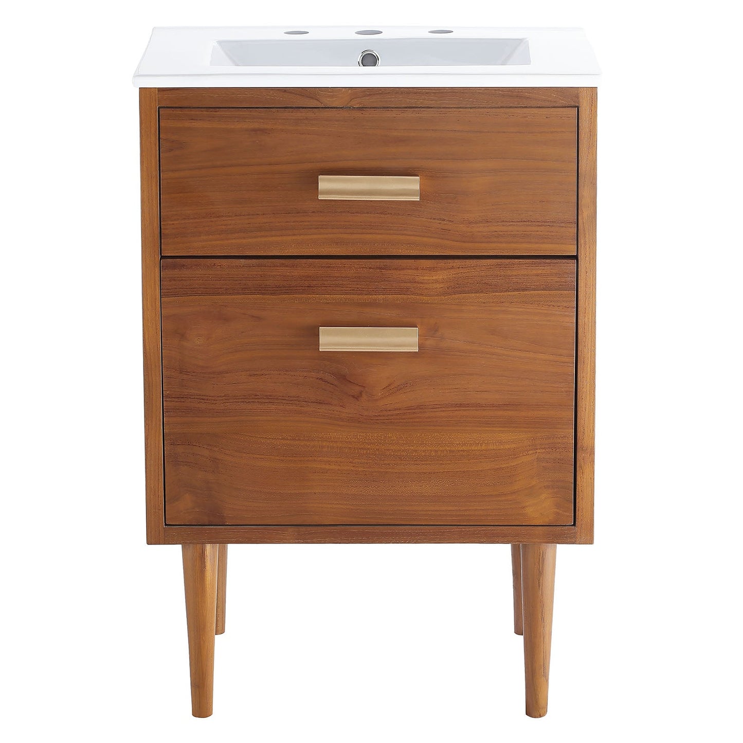Cassia Bathroom Vanity Natural White