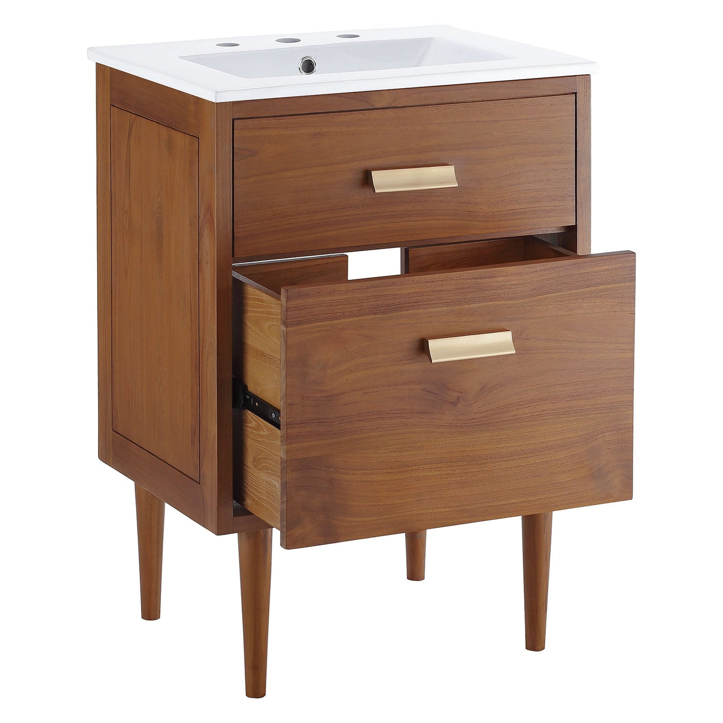 Cassia Bathroom Vanity Natural White