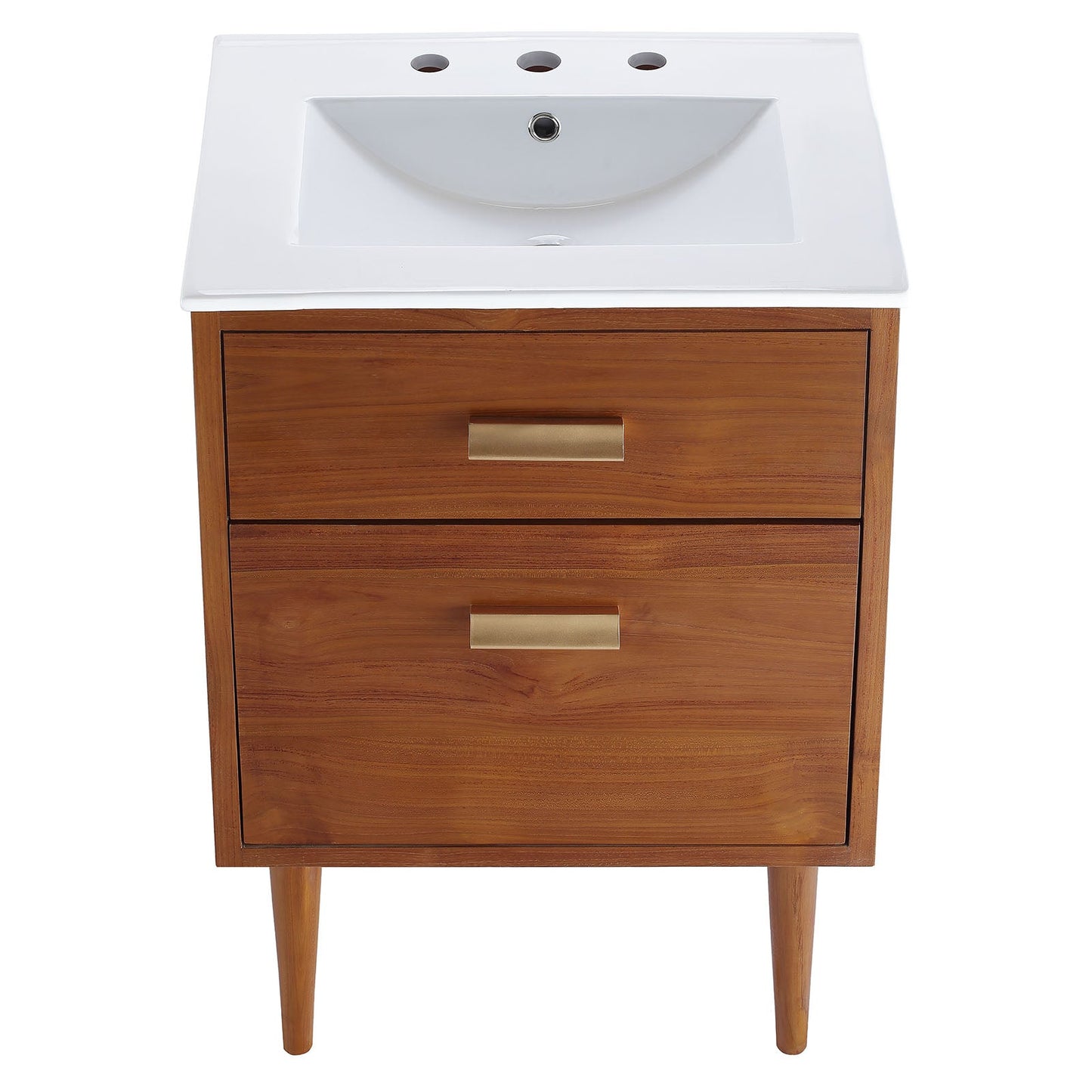 Cassia Bathroom Vanity Natural White