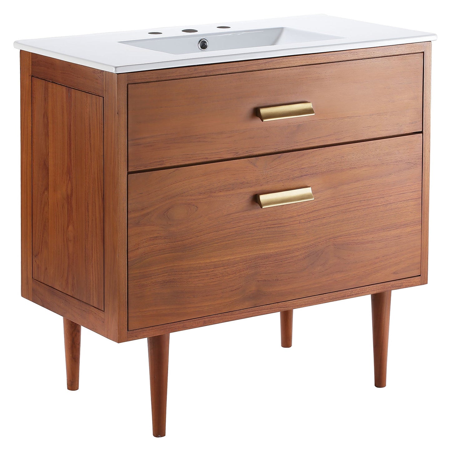 Cassia Bathroom Vanity Natural White