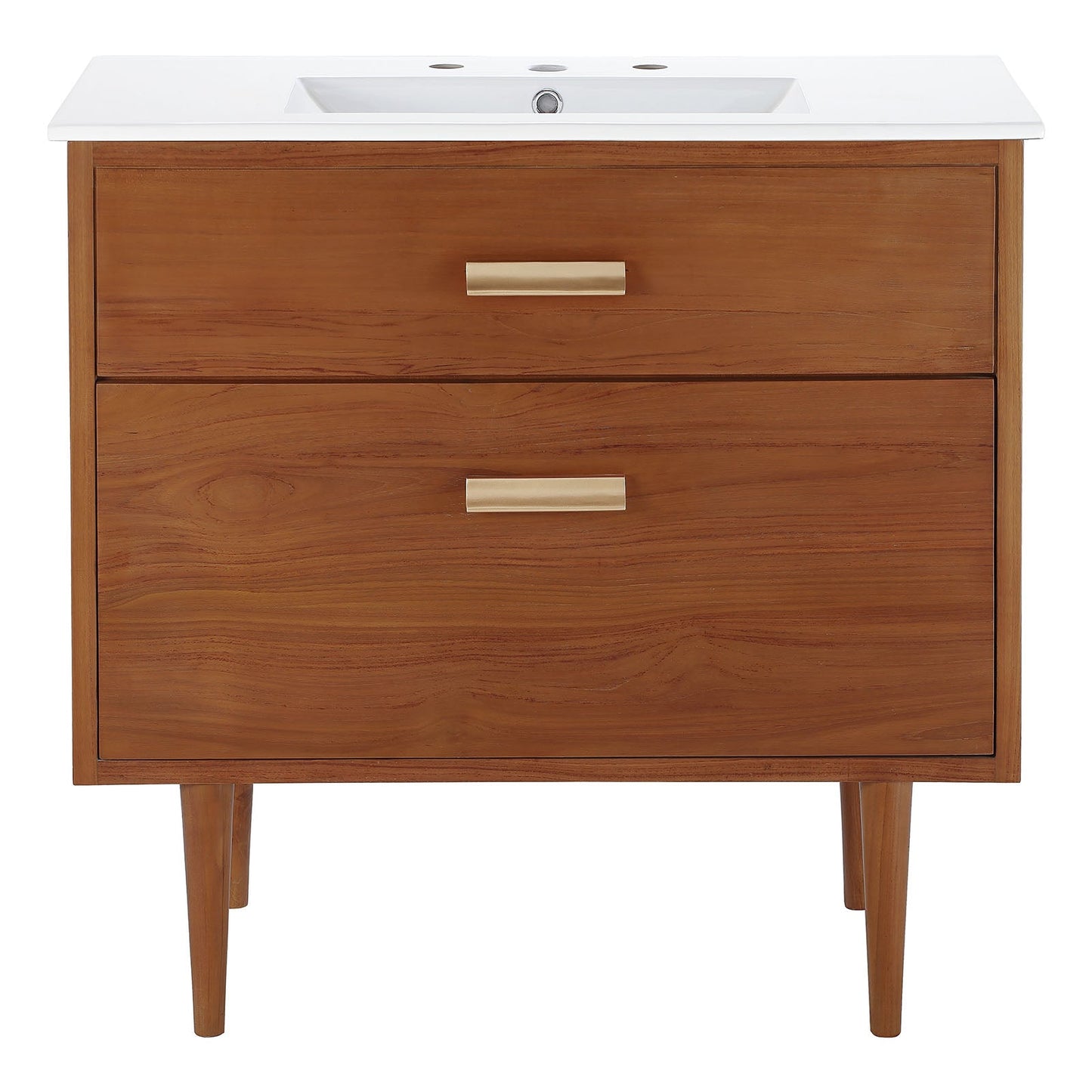 Cassia Bathroom Vanity Natural White