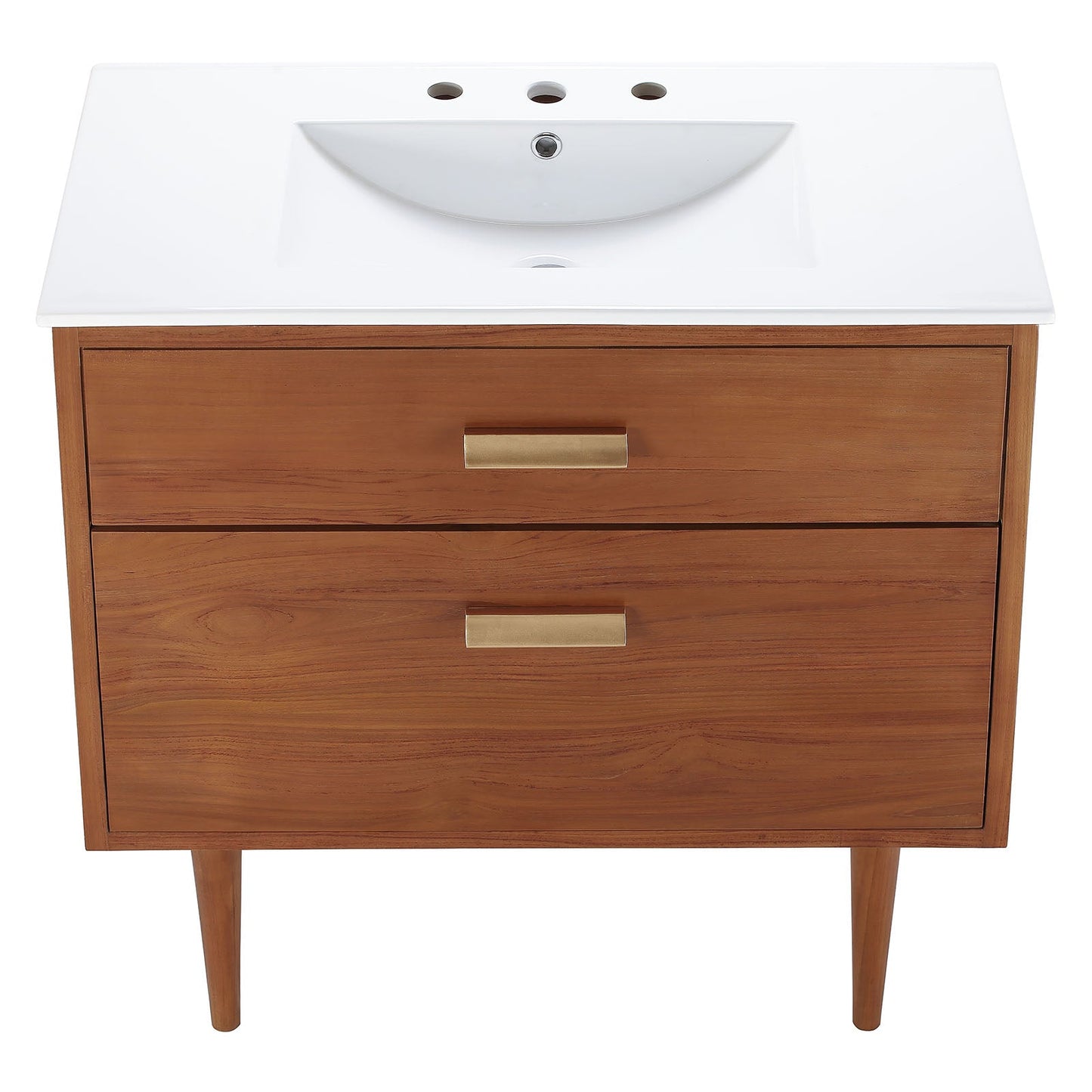 Cassia Bathroom Vanity Natural White