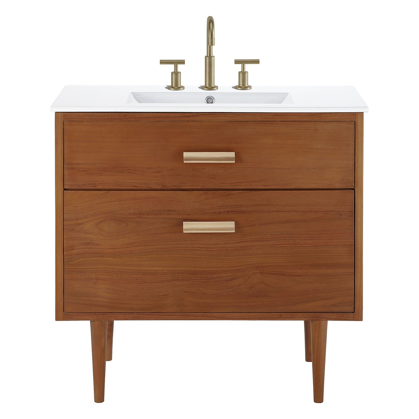 Cassia Bathroom Vanity Natural White
