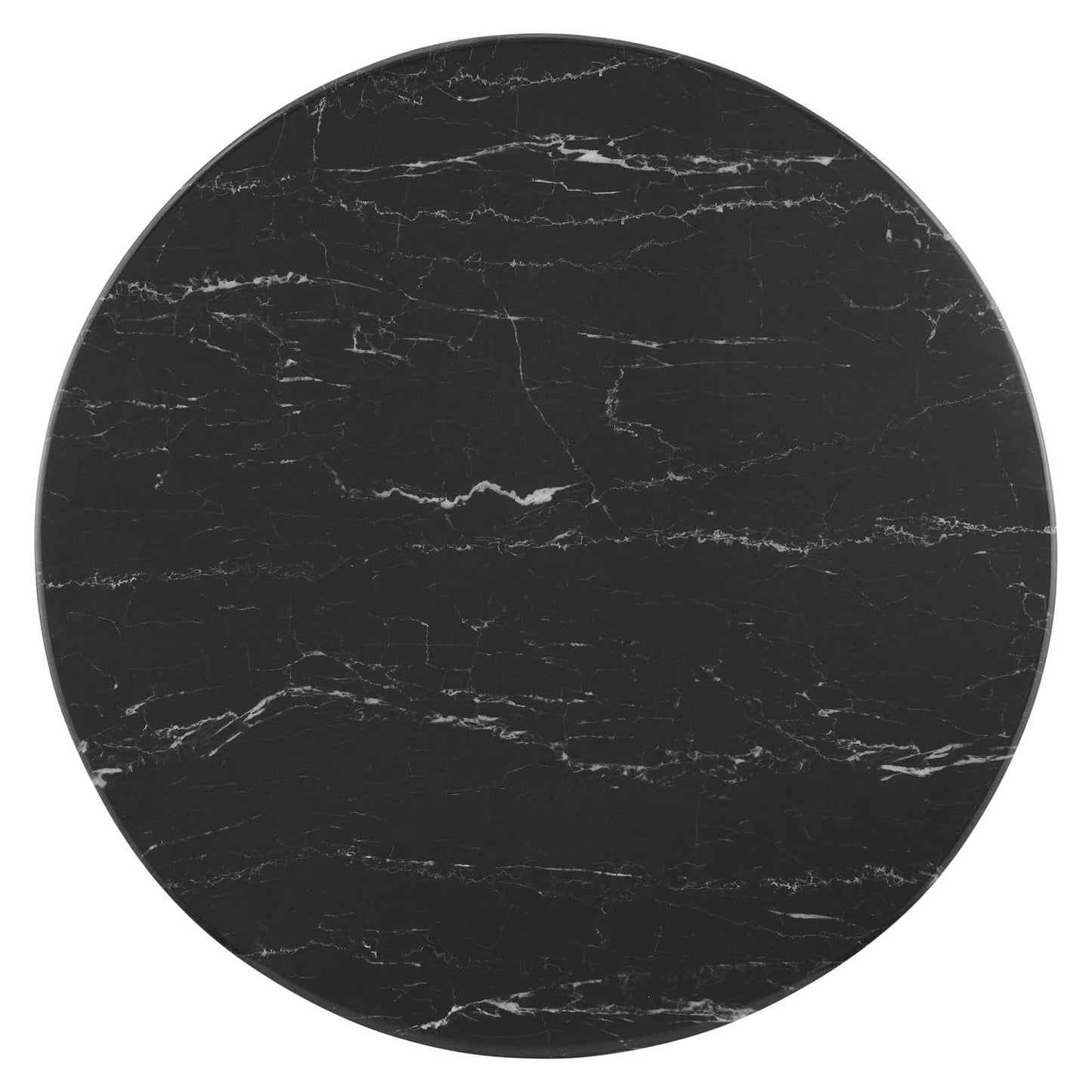 Lippa 28" Artificial Marble & Wood Dining Table Collection