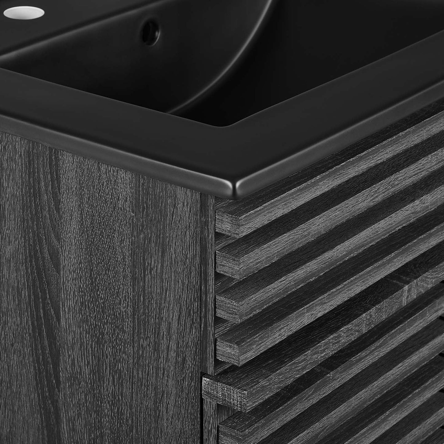 Render 24" Bathroom Vanity Charcoal Black EEI-5350-CHA-BLK