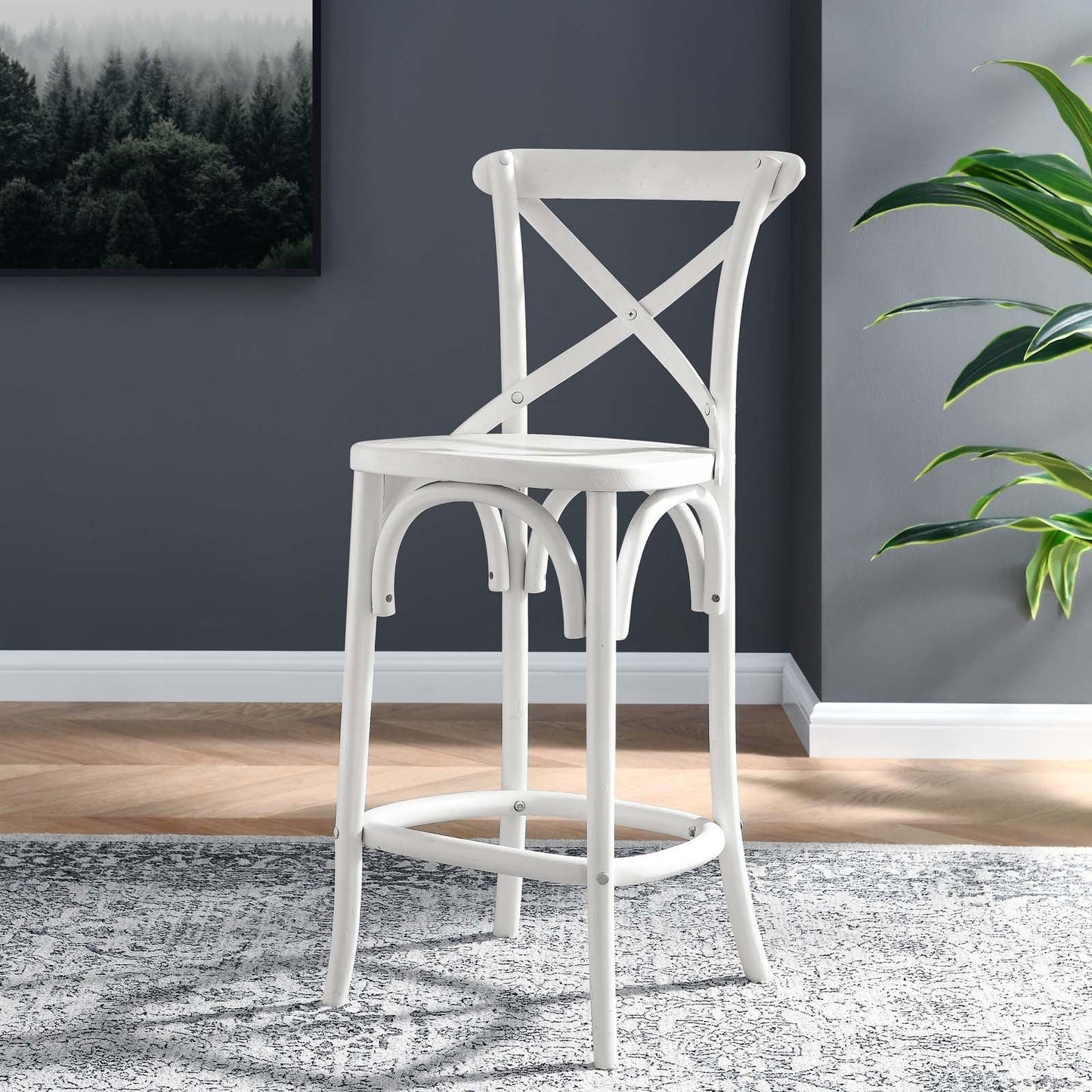 Gear Counter Stool by Modway EEI-5562 - Stylish Seating for Any Space