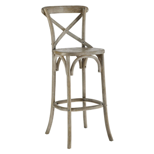 Gear Bar Stool by Modway EEI-5563-GRY
