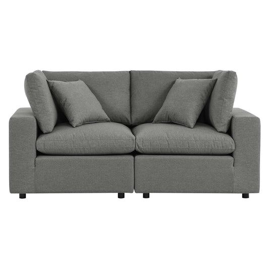 Commix Overstuffed Sunbrella® Outdoor Patio Loveseat