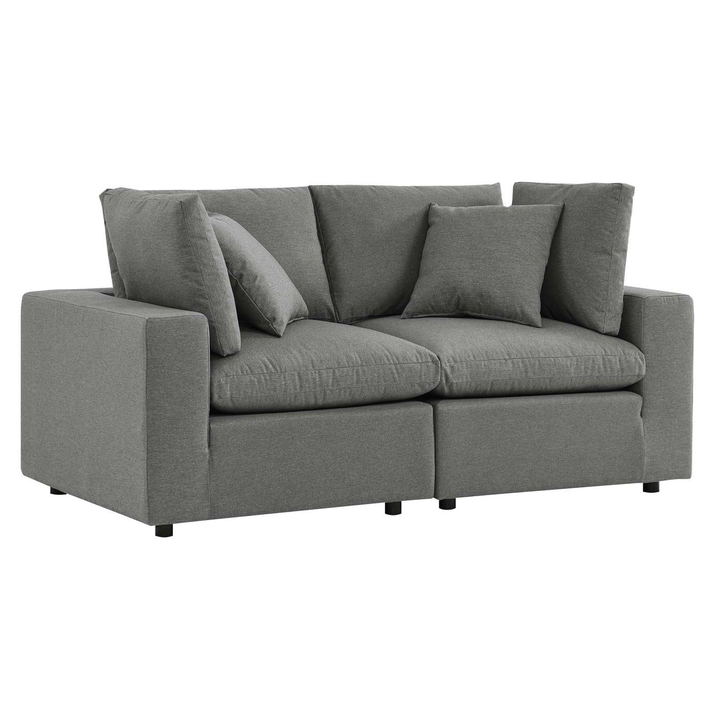 Commix Overstuffed Sunbrella® Outdoor Patio Loveseat