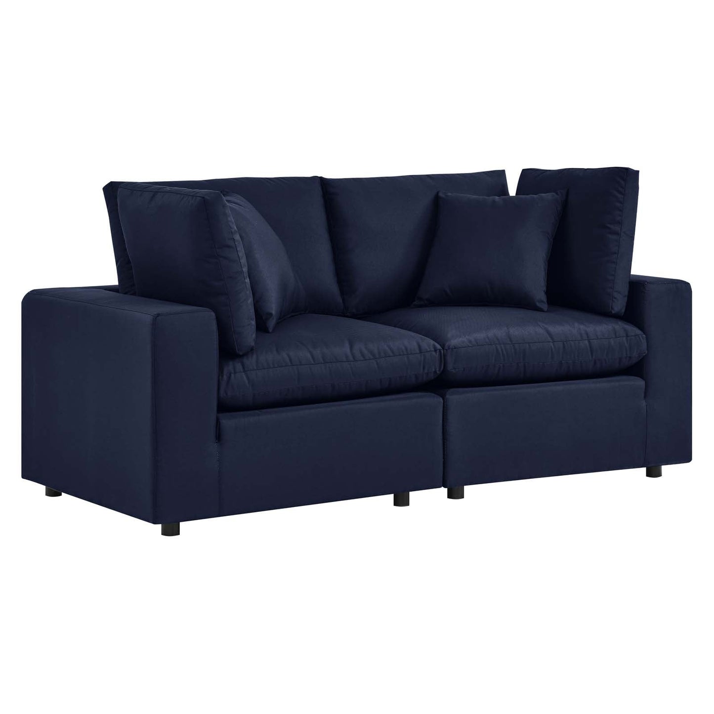 Commix Overstuffed Sunbrella® Outdoor Patio Loveseat