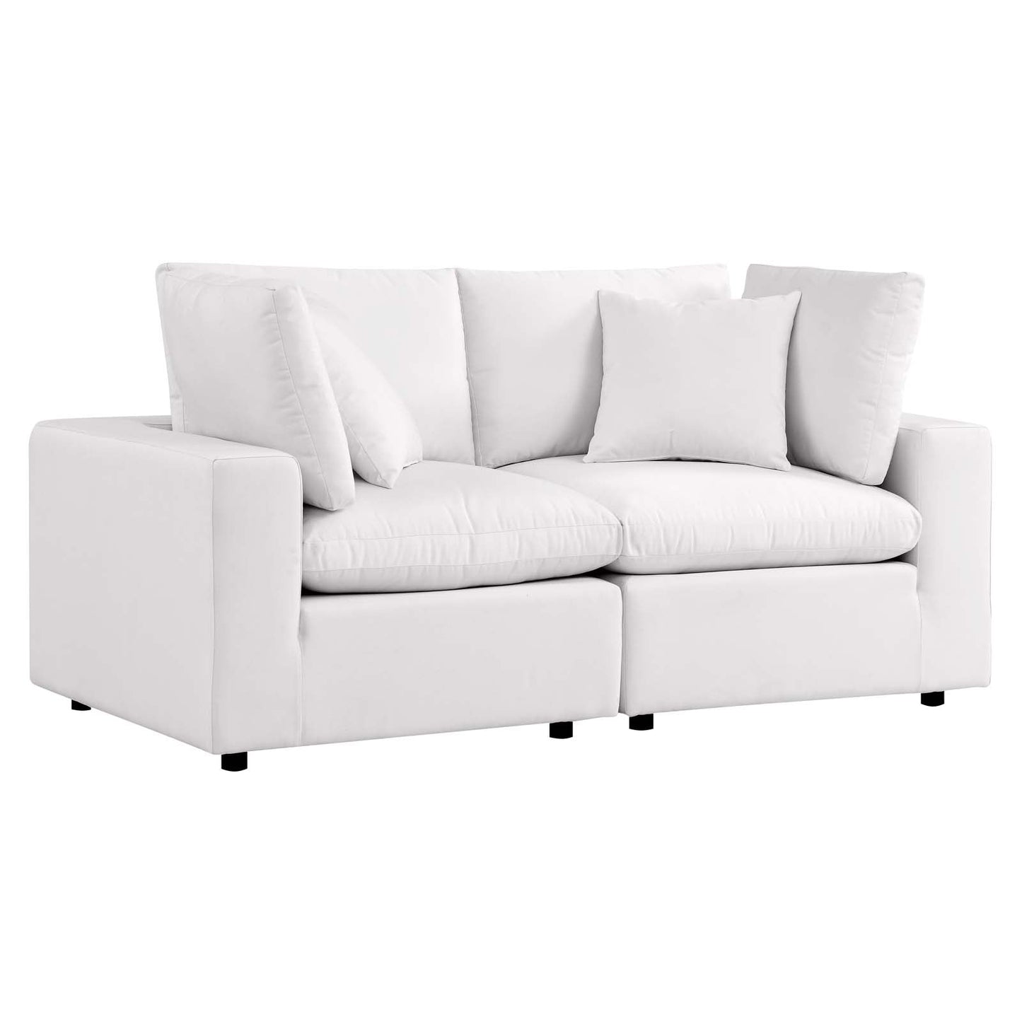 Commix Overstuffed Sunbrella® Outdoor Patio Loveseat