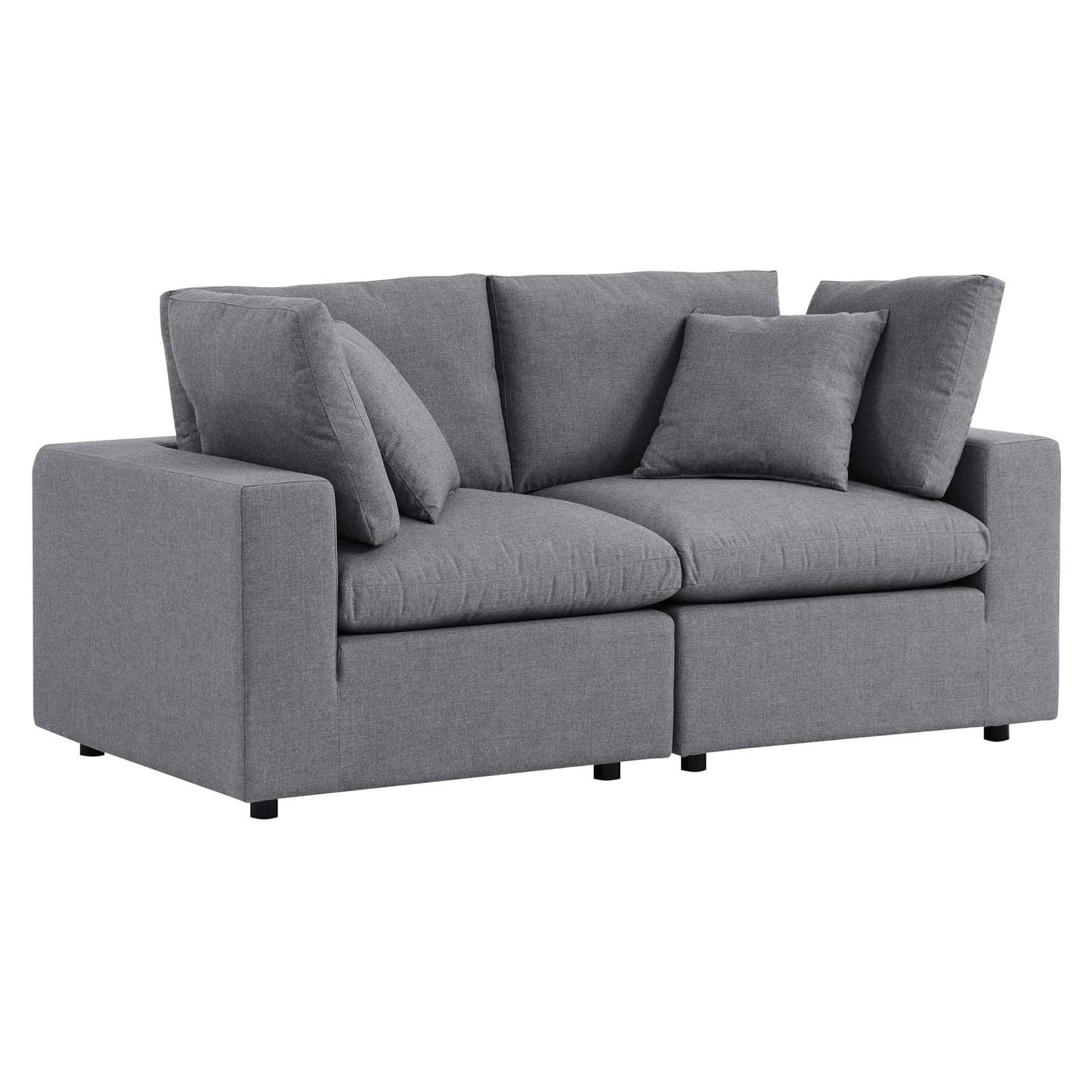 Commix Overstuffed Sunbrella® Outdoor Patio Loveseat
