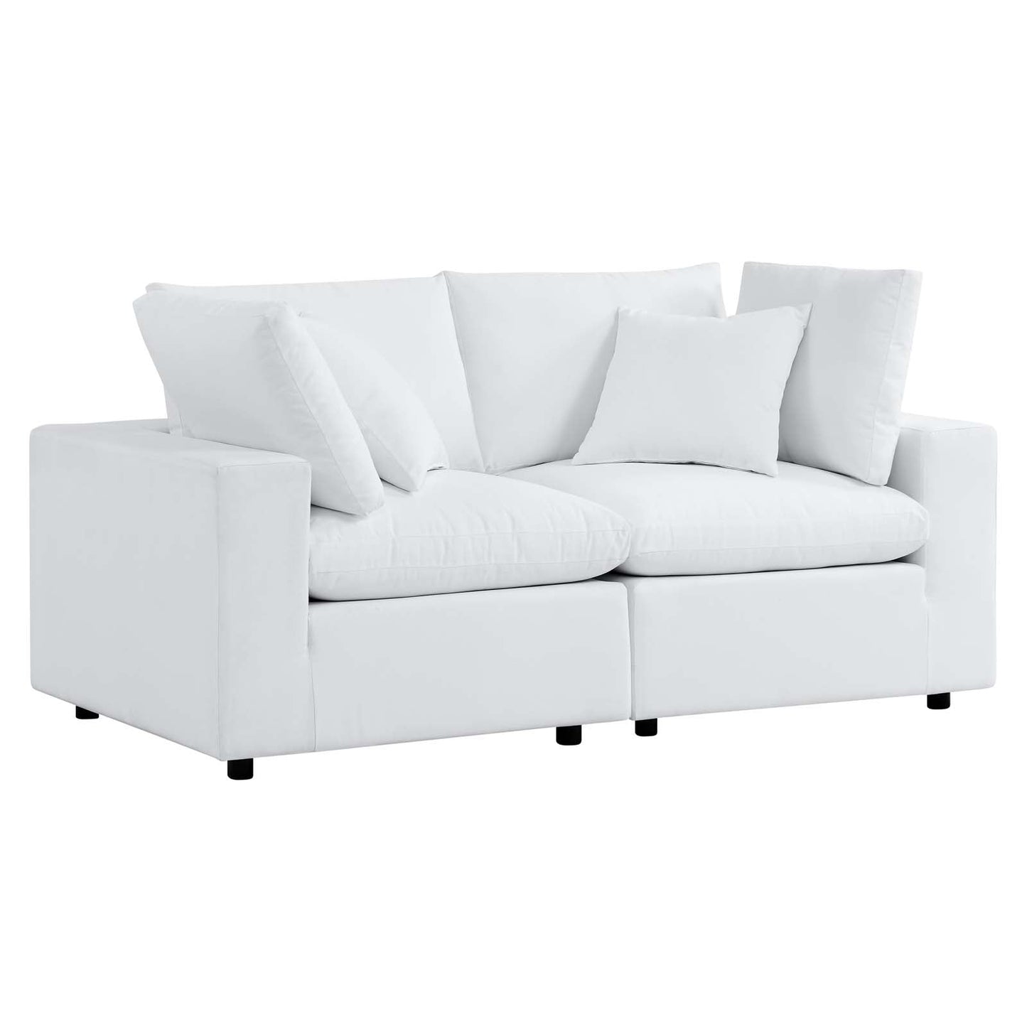 Commix Overstuffed Sunbrella® Outdoor Patio Loveseat
