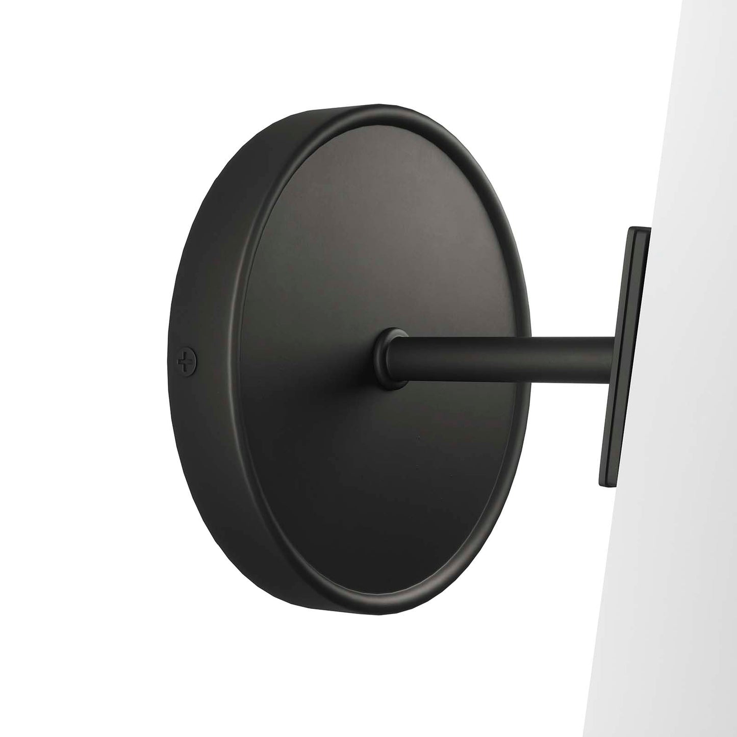 Beacon 1-Light Wall Sconce Opal Black EEI-5645-OPA-BLK