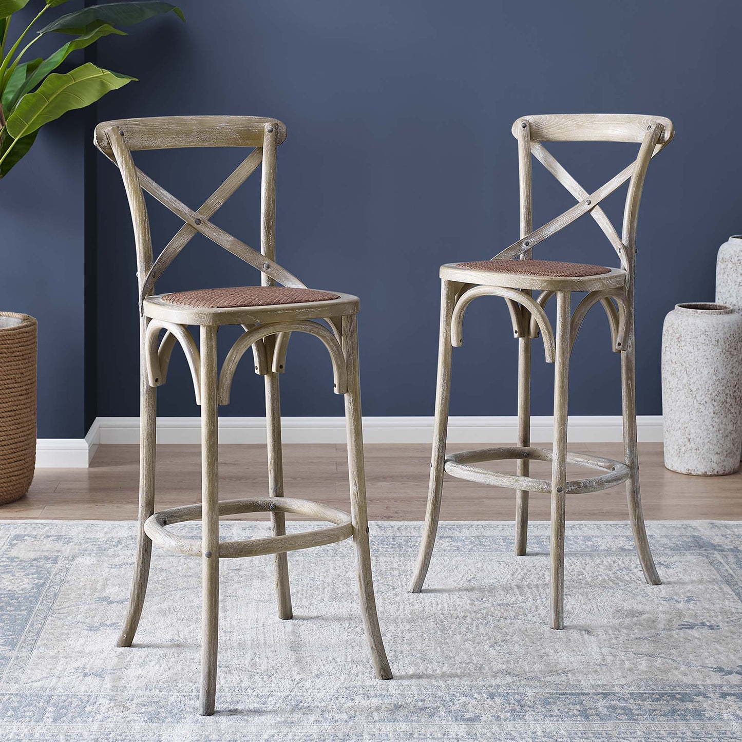 Gear Bar Stool by Modway EEI-5668-GRY