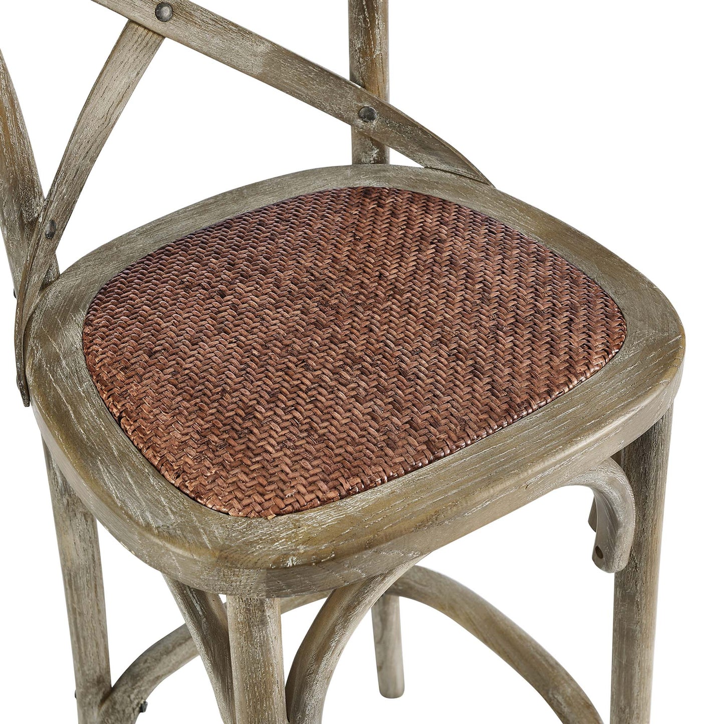 Gear Bar Stool by Modway EEI-5668-GRY