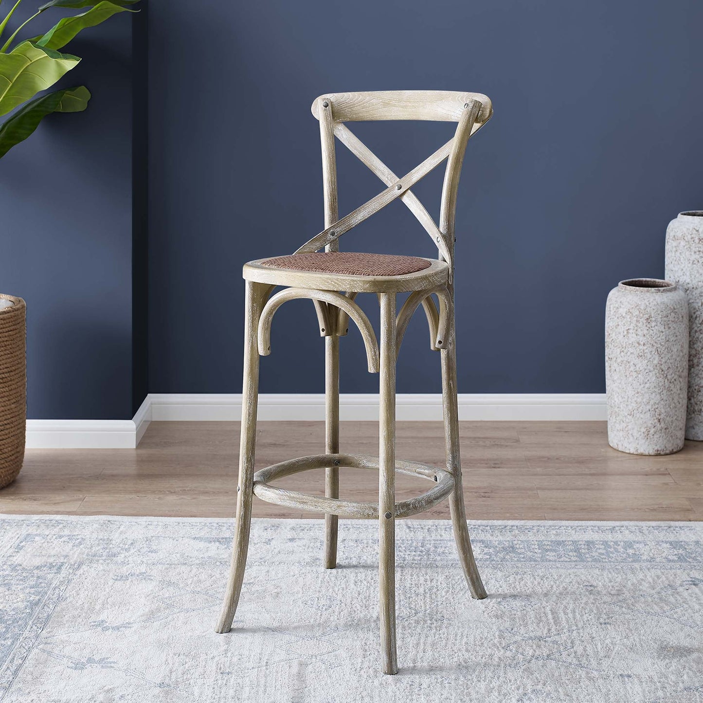 Gear Bar Stool by Modway EEI-5668-GRY