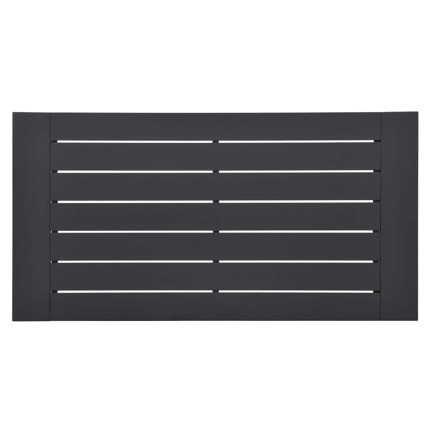 Tahoe Outdoor Patio Powder-Coated Aluminum 2-Piece Set Gray White EEI-5750-GRY-WHI