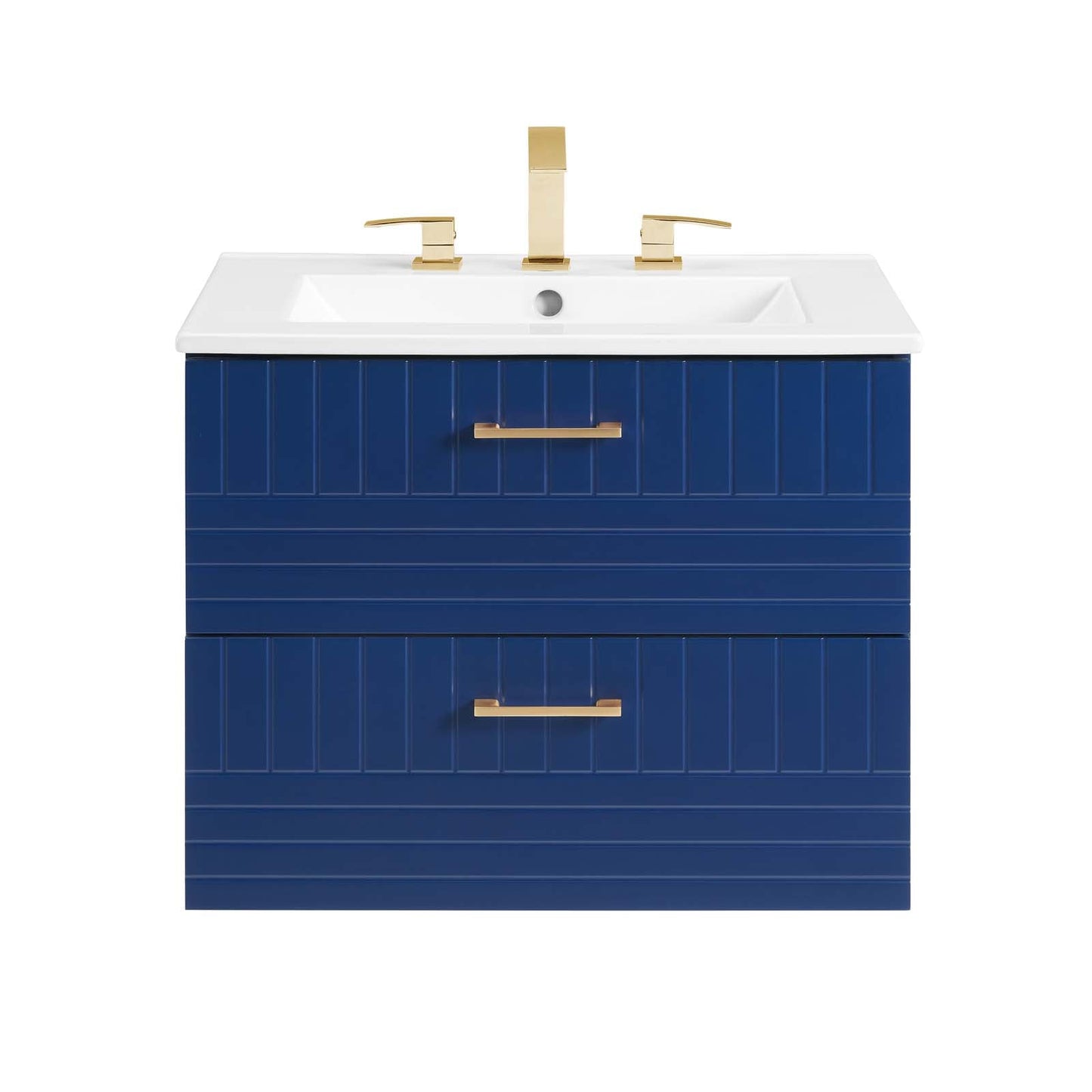 Daybreak 24" Bathroom Vanity Blue White EEI-5818-BLU-WHI