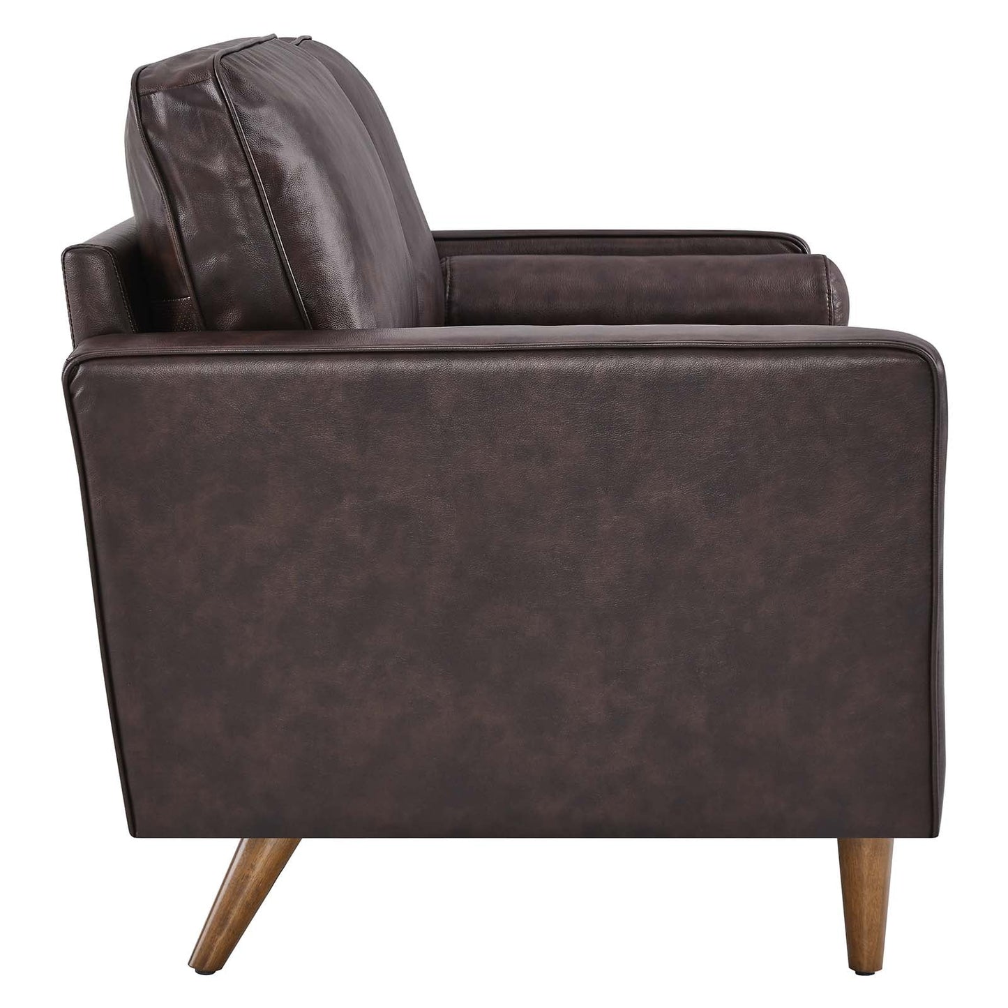 Valour Leather Loveseat Brown EEI-5870-BRN