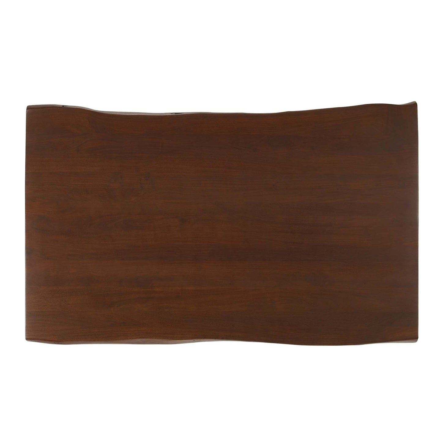 Ardor 60" Live Edge Acacia Wood Acacia Wood Dining Table by Modway EEI-6059-GLD-WAL