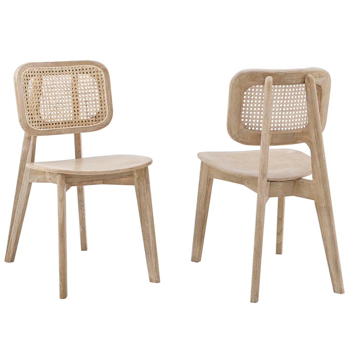 Habitat Wood Dining Side Chair Set of 2 or Single Options - EEI-4645 & EEI-6077