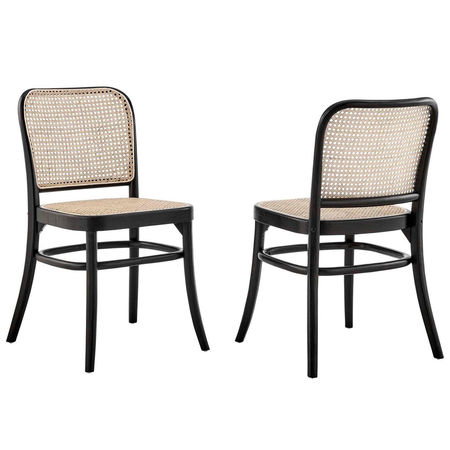 Winona Wood Dining Side Chair and Set of 2