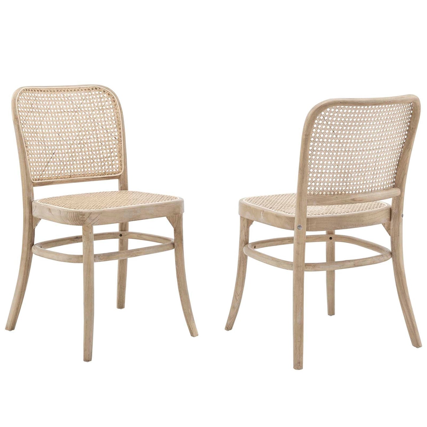 Winona Wood Dining Side Chair and Set of 2