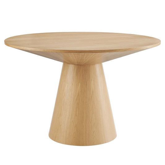 Provision 47" Round Dining Table - Oak and Walnut Options EEI-6102