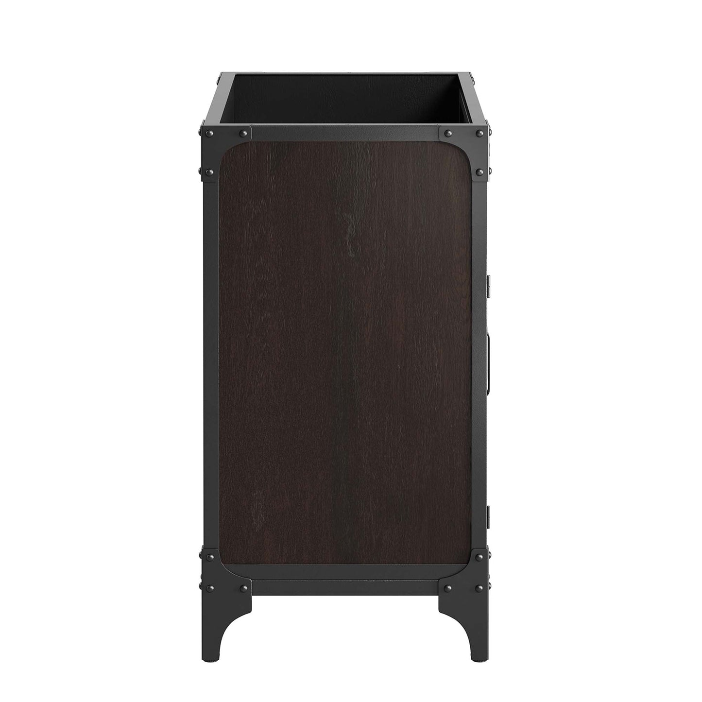 Steamforge 30" Bathroom Vanity by Modway EEI-6415-WHI-BLK